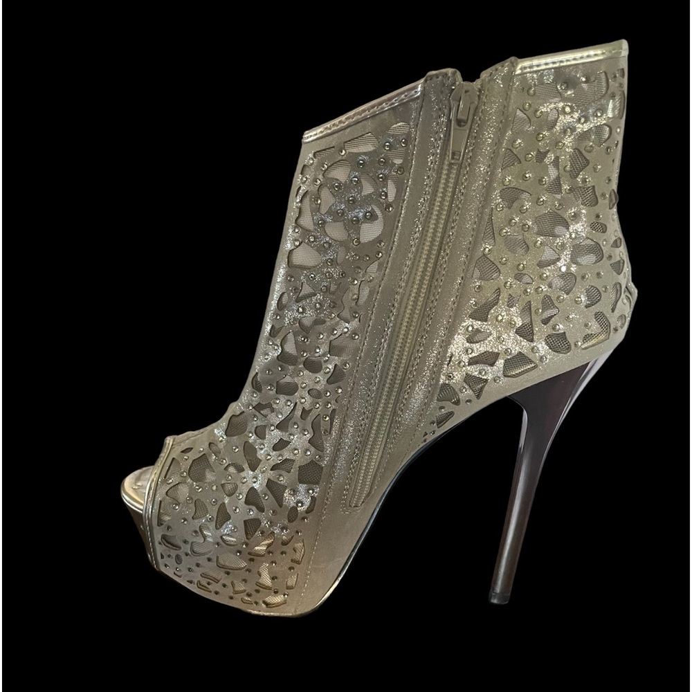 Super sexy sky high booties. These ladies have never been worn in public.